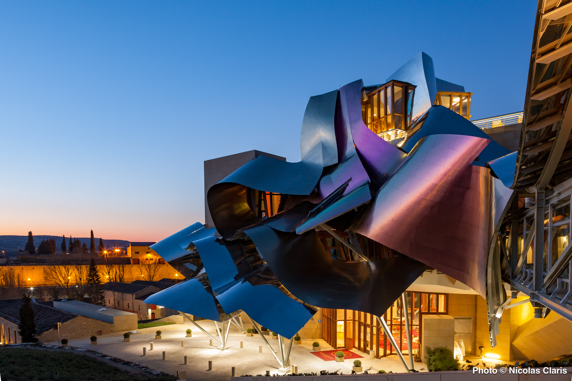 Frank Gehry’s hotel Marques de Riscal