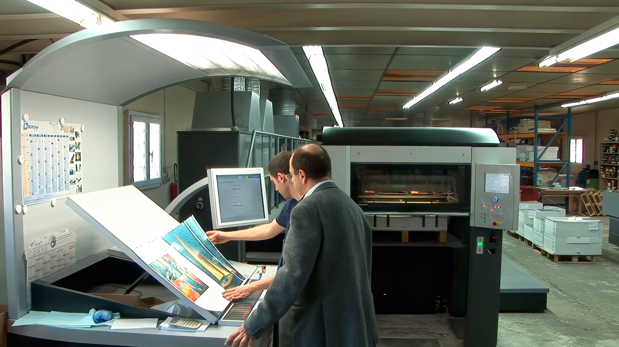 Making of de la production du livre Chrisco 100