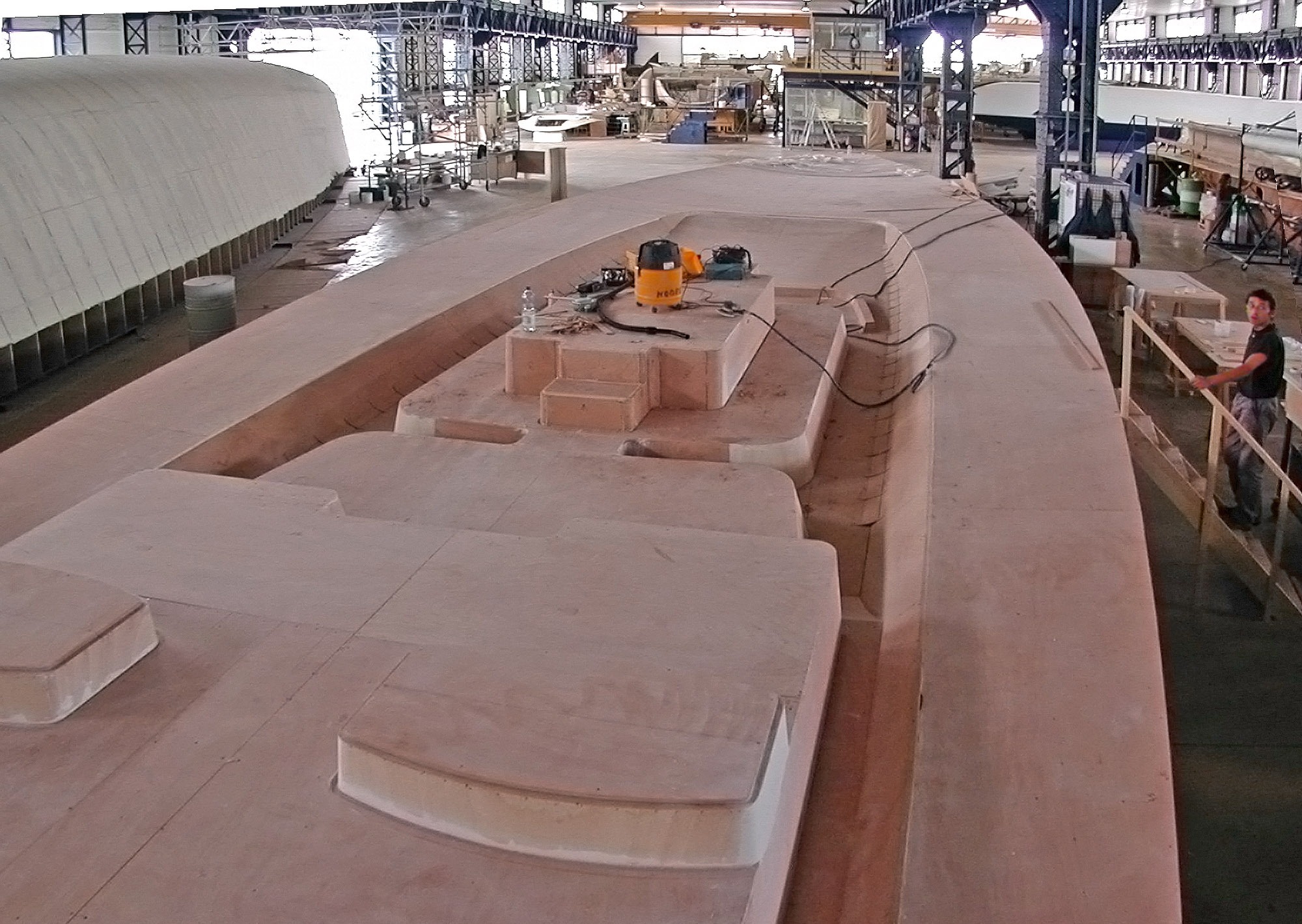 Suivi de projet Yacht "Only Now" CNB 104' dessiné par German Frers