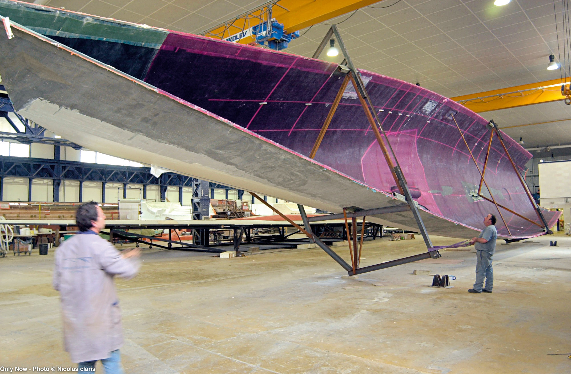 Suivi de projet Yacht « Only Now » CNB 104&prime; dessiné par German Frers